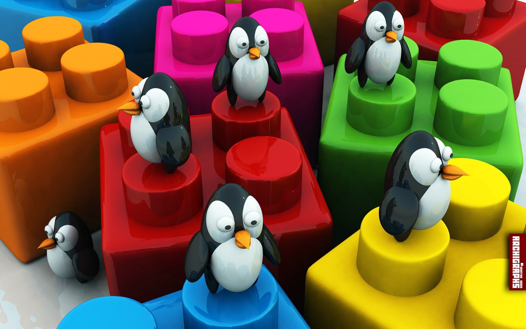 19寸电脑桌面壁纸卡通