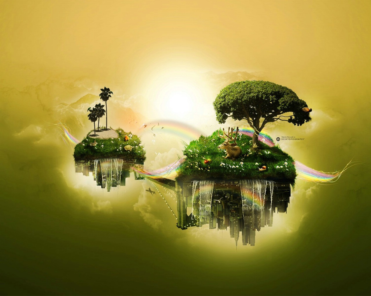 壁纸1280×1024电脑PS设计风景壁纸 1920 1