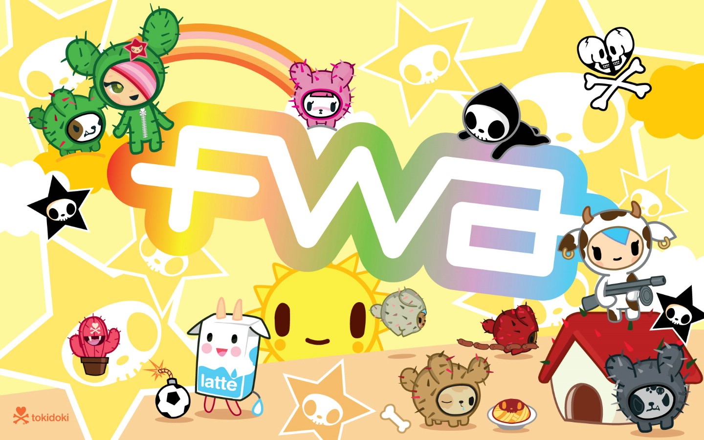 插画 桌面 壁纸 fwa 主题 个性 cg 设计 插画 桌面 壁纸