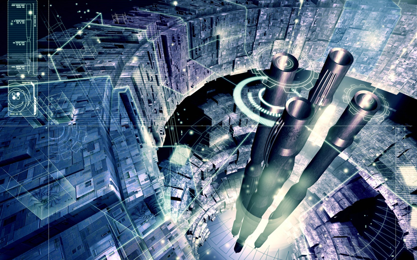 壁纸1680×1050未来科技主题设计壁纸壁纸,未