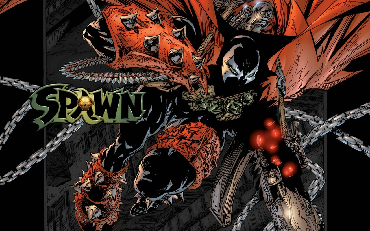 黑暗英雄 再生侠Spawn漫画壁纸 Spawn Playing Dirty Wallpaper ...