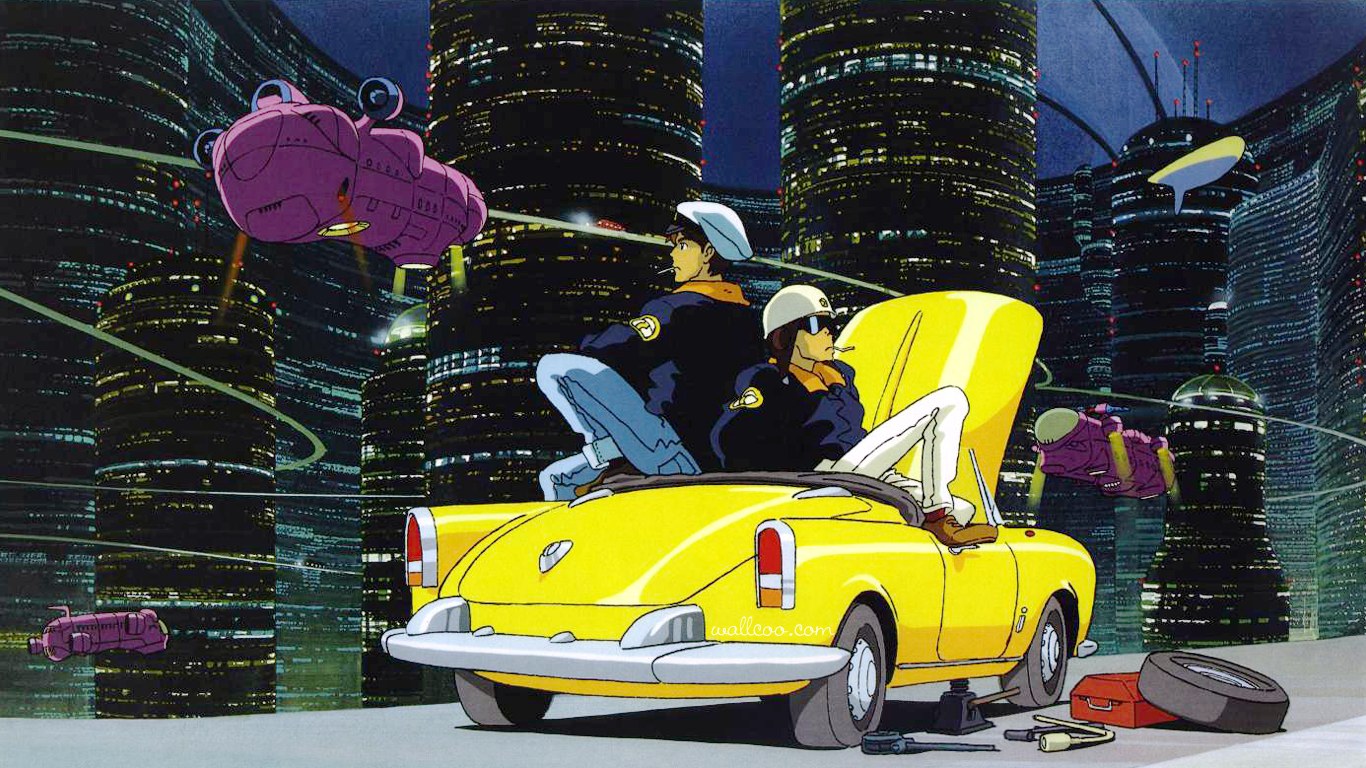 翔的世界 宫崎骏和吉卜力经典动画作品宽屏壁