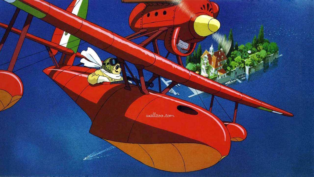 作品宽屏壁纸+红猪壁纸