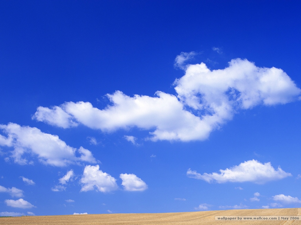 Desktop Wallpaper Of Blue Sky