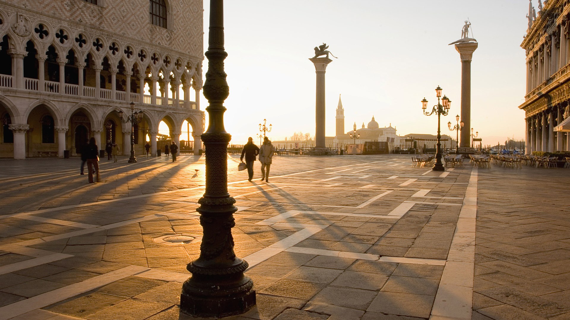 世界旅游名胜之旅 欧洲篇 意大利 圣马可广场的