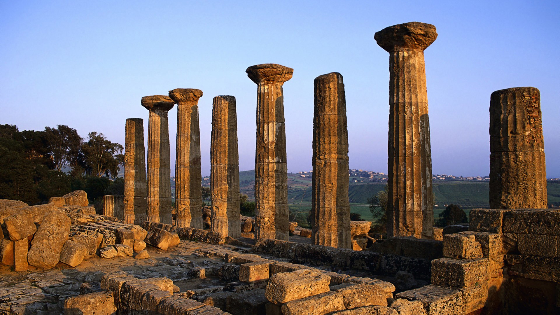 世界旅游名胜之旅 欧洲篇 意大利 希腊赫拉神庙