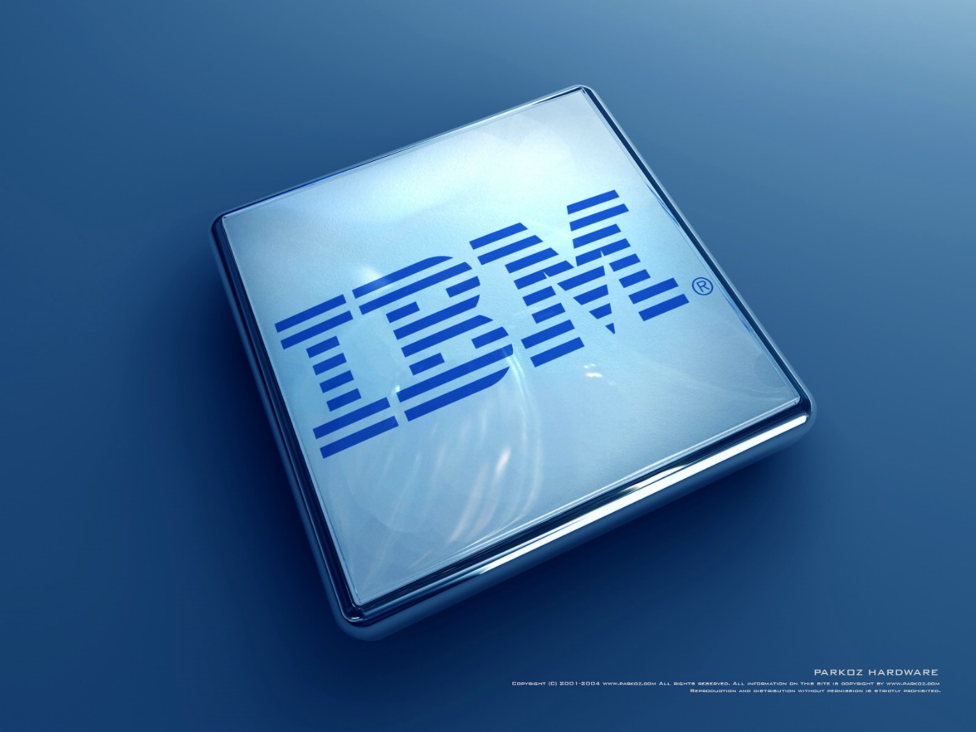 壁纸1400×1050IBM 3D商标 Computer Hardw