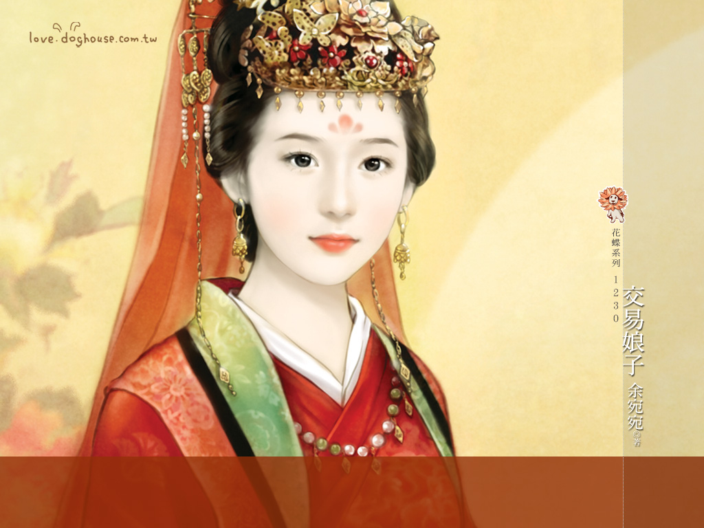 壁纸1024×768中国古代美女绘画壁纸壁纸,言情小说封面-手绘古代美女壁纸壁纸图片-绘画壁纸-绘画图片素材-桌面壁纸