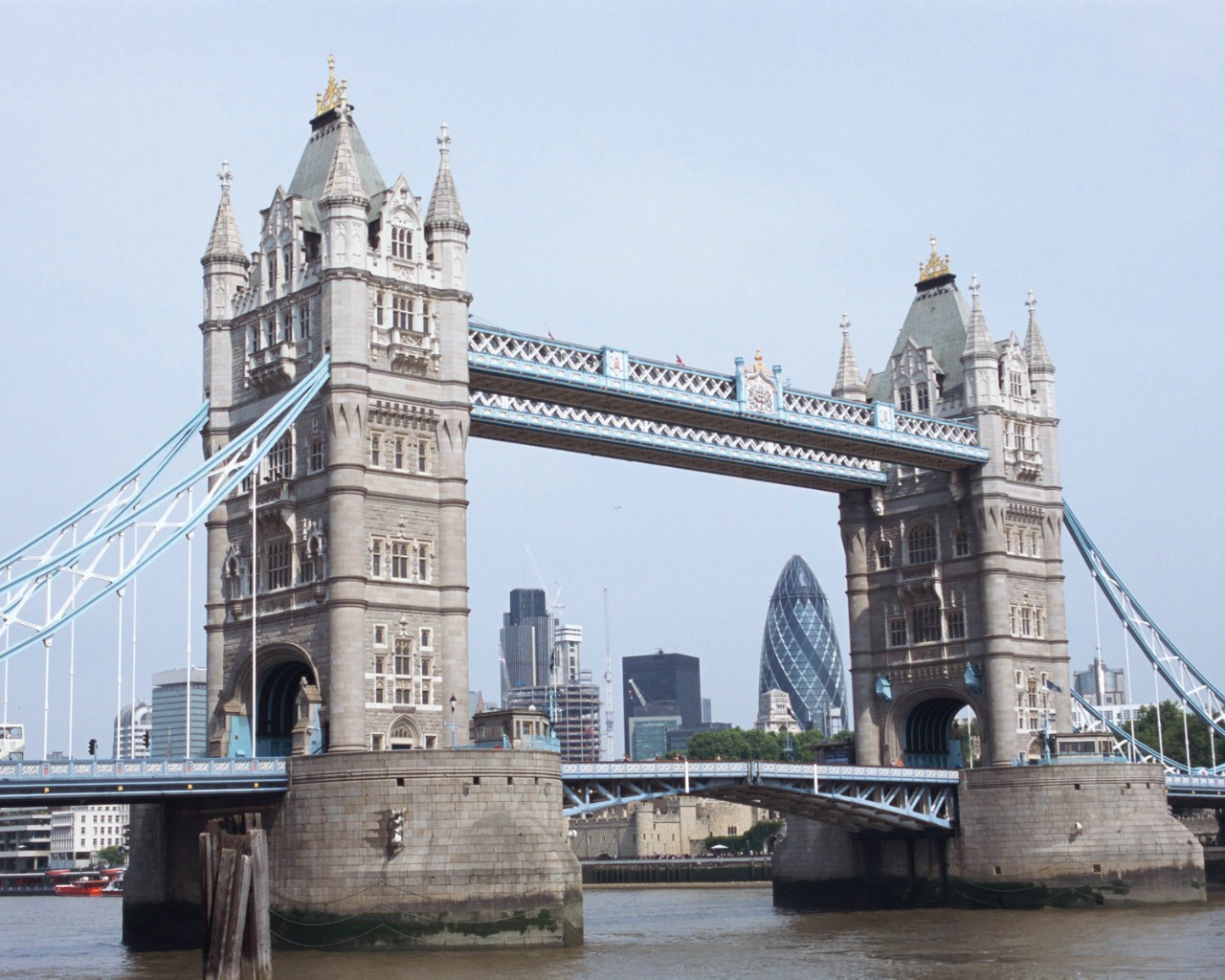 壁纸1280×1024伦敦城市略影