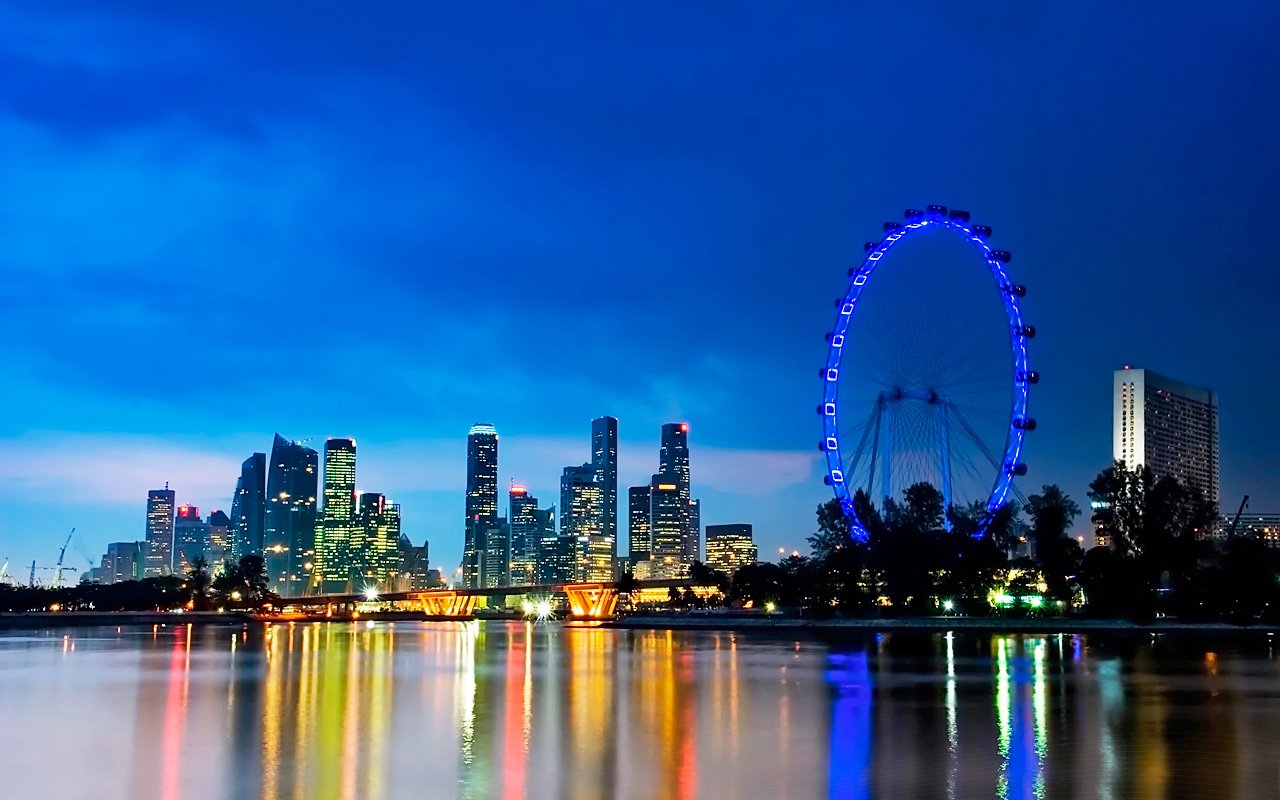 新加坡的摩天轮