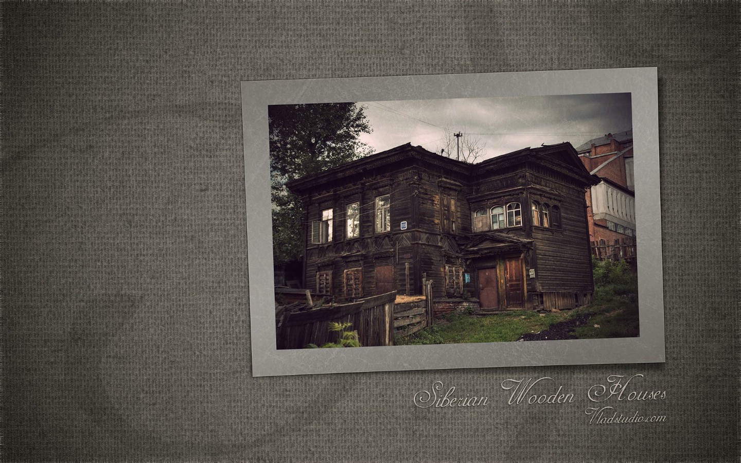 西伯利亚风情 古老的木房子 二 1920 1200 西伯利亚的木房子图片壁纸