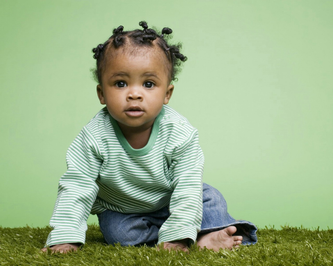 非洲黑人儿童人物图片-千叶网