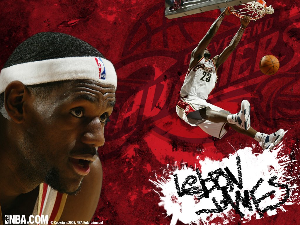 克里夫兰骑士 LeBron James 壁纸图片 NBA全