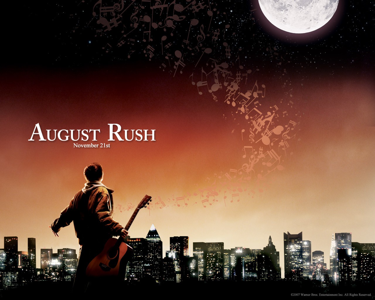 电影壁纸 August Rush 2007 八月迷情 八月冲刺